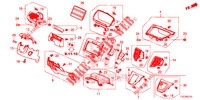 INSTRUMENT, ZIERSTUECK (COTE DE CONDUCTEUR) (LH) für Honda CR-V 2.0 S 5 Türen 5 gang automatikgetriebe 2018