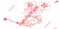 GPS/KAMERA ANTENNE RÜCKANSICHT für Honda CR-V 1.5 BASE 5 Türen 6 gang-Schaltgetriebe 2019