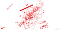 TUERVERKLEIDUNG, HINTEN(4D)  für Honda CR-V 1.5 BASE 5 Türen 6 gang-Schaltgetriebe 2019