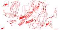 VORDERSITZ/SITZGURTE (D.) für Honda CR-V 1.5 BASE 5 Türen 6 gang-Schaltgetriebe 2019