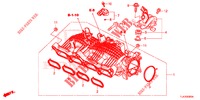 ANSAUGKRUEMMER (1.5L) für Honda CR-V 1.5 MID 5 Türen 6 gang-Schaltgetriebe 2019