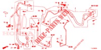 KLIMAANLAGE (FLEXIBLES/TUYAUX) (1.5L) (LH) (2) für Honda CR-V 1.5 MID 5 Türen 6 gang-Schaltgetriebe 2019