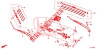 WINDSCHUTZSCHEIBENWISCHER (LH) für Honda CR-V 1.5 MID 5 Türen 6 gang-Schaltgetriebe 2019