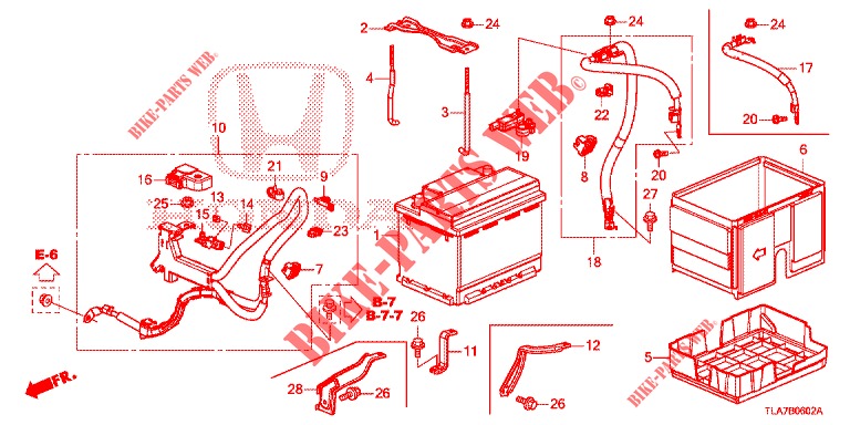 BATTERIE/ZUENDSPULE (3) für Honda CR-V 1.5 MID 5 Türen 6 gang-Schaltgetriebe 2019