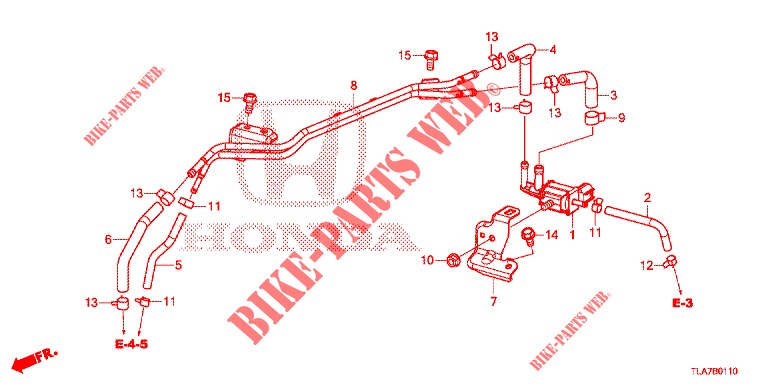 UMGEHUNGSVENTIL für Honda CR-V 1.5 MID 5 Türen 6 gang-Schaltgetriebe 2019