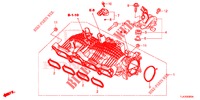 ANSAUGKRUEMMER (1.5L) für Honda CR-V 1.5 MID 5 Türen vollautomatische 2019
