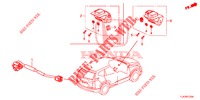 GPS/KAMERA ANTENNE RÜCKANSICHT für Honda CR-V 1.5 MID 5 Türen vollautomatische 2019