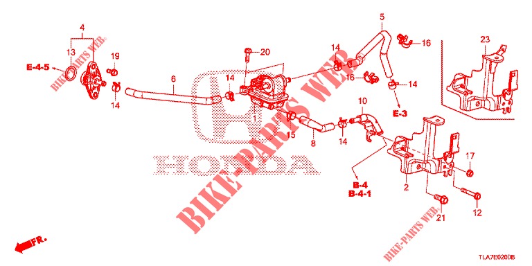 Ventil Magnetventilsteuerung (1.5L) für Honda CR-V 1.5 MID 5 Türen vollautomatische 2019