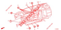 GUMMITUELLE (INFERIEUR) für Honda CR-V 1.5 TOP 5 Türen 6 gang-Schaltgetriebe 2019