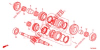 HAUPTWELLE (DIESEL) (1.6L) für Honda CR-V DIESEL 1.6 COMFORT 5 Türen 6 gang-Schaltgetriebe 2014