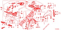 KOTFLUEGEL, VORNE  für Honda CR-V DIESEL 1.6 COMFORT 5 Türen 6 gang-Schaltgetriebe 2014