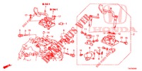 SCHALTHEBEL (DIESEL) (1.6L) für Honda CR-V DIESEL 1.6 COMFORT 5 Türen 6 gang-Schaltgetriebe 2014