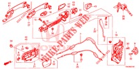 TUERSCHLOESSER, VORNE/AEUSSERER GRIFF  für Honda CR-V DIESEL 1.6 COMFORT 5 Türen 6 gang-Schaltgetriebe 2014