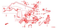 UNTERER ARM, HINTEN/FUEHRUNGSARM  für Honda CR-V DIESEL 1.6 COMFORT 5 Türen 6 gang-Schaltgetriebe 2014