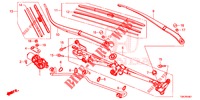 WINDSCHUTZSCHEIBENWISCHER (LH) (2) für Honda CR-V DIESEL 1.6 COMFORT 5 Türen 6 gang-Schaltgetriebe 2014