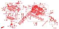 ZYLINDERBLOCK/OELWANNE (DIESEL) (1.6L) für Honda CR-V DIESEL 1.6 COMFORT 5 Türen 6 gang-Schaltgetriebe 2014