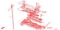 ZYLINDERKOPFDECKEL (DIESEL) (1.6L) für Honda CR-V DIESEL 1.6 COMFORT 5 Türen 6 gang-Schaltgetriebe 2014