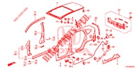AUSSENBLECHE/DACHPLATTE  für Honda CR-V DIESEL 1.6 ELEGANCE 5 Türen 6 gang-Schaltgetriebe 2014