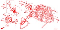 AUTOMATISCHE SPANNVORRICHTUNG (DIESEL) (1.6L) für Honda CR-V DIESEL 1.6 ELEGANCE 5 Türen 6 gang-Schaltgetriebe 2014