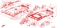 DACHVERKLEIDUNG (1) für Honda CR-V DIESEL 1.6 ELEGANCE 5 Türen 6 gang-Schaltgetriebe 2014