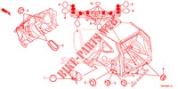 GUMMITUELLE (ARRIERE) für Honda CR-V DIESEL 1.6 ELEGANCE 5 Türen 6 gang-Schaltgetriebe 2014