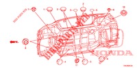 GUMMITUELLE (INFERIEUR) für Honda CR-V DIESEL 1.6 ELEGANCE 5 Türen 6 gang-Schaltgetriebe 2014