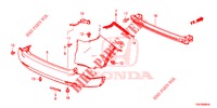 HINTERER STOSSFAENGER  für Honda CR-V DIESEL 1.6 ELEGANCE 5 Türen 6 gang-Schaltgetriebe 2014