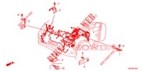 KABELBAUMHALTERUNG für Honda CR-V DIESEL 1.6 ELEGANCE 5 Türen 6 gang-Schaltgetriebe 2014