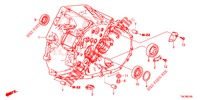 KUPPLUNGSGEHAEUSE (DIESEL) (1.6L) für Honda CR-V DIESEL 1.6 ELEGANCE 5 Türen 6 gang-Schaltgetriebe 2014