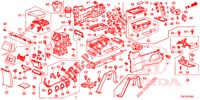 MITTLERE KONSOLE  für Honda CR-V DIESEL 1.6 ELEGANCE 5 Türen 6 gang-Schaltgetriebe 2014