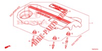 MOTORABDECKUNG (DIESEL) (1.6L) für Honda CR-V DIESEL 1.6 ELEGANCE 5 Türen 6 gang-Schaltgetriebe 2014