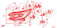 SCHEINWERFER  für Honda CR-V DIESEL 1.6 ELEGANCE 5 Türen 6 gang-Schaltgetriebe 2014