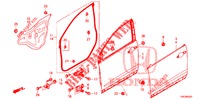 TUERTAFELN, VORNE(2D)  für Honda CR-V DIESEL 1.6 ELEGANCE 5 Türen 6 gang-Schaltgetriebe 2014