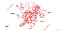 TURBOLADER (DIESEL) (1.6L) für Honda CR-V DIESEL 1.6 ELEGANCE 5 Türen 6 gang-Schaltgetriebe 2014