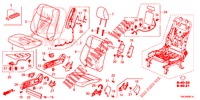 VORDERSITZ/SITZGURTE (D.) für Honda CR-V DIESEL 1.6 ELEGANCE 5 Türen 6 gang-Schaltgetriebe 2014
