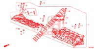ZYLINDERKOPF (DIESEL) (1.6L) für Honda CR-V DIESEL 1.6 ELEGANCE 5 Türen 6 gang-Schaltgetriebe 2014