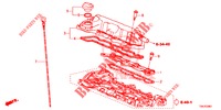 ZYLINDERKOPFDECKEL (DIESEL) (1.6L) für Honda CR-V DIESEL 1.6 ELEGANCE 5 Türen 6 gang-Schaltgetriebe 2014