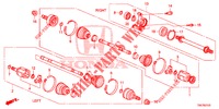 ANTRIEBSWELLE, VORNE/HALBWELLE (DIESEL) (1.6L) für Honda CR-V DIESEL 1.6 EXECUTIVE NAVI 5 Türen 6 gang-Schaltgetriebe 2014