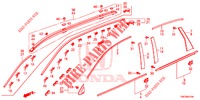 GRILL, VORNE/ZIERLEISTE  für Honda CR-V DIESEL 1.6 EXECUTIVE NAVI 5 Türen 6 gang-Schaltgetriebe 2014