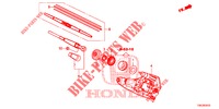 HECKSCHEIBENWISCHER  für Honda CR-V DIESEL 1.6 EXECUTIVE NAVI 5 Türen 6 gang-Schaltgetriebe 2014