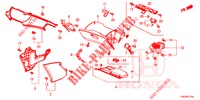 INSTRUMENT, ZIERSTUECK (COTE DE PASSAGER) (LH) für Honda CR-V DIESEL 1.6 EXECUTIVE NAVI 5 Türen 6 gang-Schaltgetriebe 2014