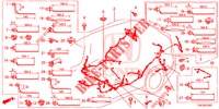KABELBAUM (LH) (3) für Honda CR-V DIESEL 1.6 EXECUTIVE NAVI 5 Türen 6 gang-Schaltgetriebe 2014
