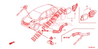 KLIMAANLAGE (SENSEUR/CLIMATISEUR D'AIR AUTOMATIQUE) für Honda CR-V DIESEL 1.6 EXECUTIVE NAVI 5 Türen 6 gang-Schaltgetriebe 2014