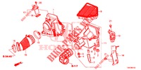 LUFTFILTER (DIESEL) (1.6L) für Honda CR-V DIESEL 1.6 EXECUTIVE NAVI 5 Türen 6 gang-Schaltgetriebe 2014