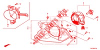 NEBELSCHEINWERFER  für Honda CR-V DIESEL 1.6 EXECUTIVE NAVI 5 Türen 6 gang-Schaltgetriebe 2014