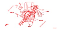 TURBOLADER (DIESEL) (1.6L) für Honda CR-V DIESEL 1.6 EXECUTIVE NAVI 5 Türen 6 gang-Schaltgetriebe 2014