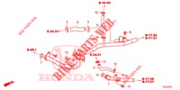 WASSERSCHLAUCH/HEIZUNGSSCHACHT (DIESEL) (1.6L) für Honda CR-V DIESEL 1.6 EXECUTIVE NAVI 5 Türen 6 gang-Schaltgetriebe 2014