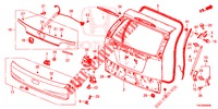 HECKKLAPPENPLATTE(2D)  für Honda CR-V DIESEL 2.2 COMFORT 5 Türen 6 gang-Schaltgetriebe 2014