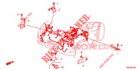 KABELBAUMHALTERUNG für Honda CR-V DIESEL 2.2 COMFORT 5 Türen 6 gang-Schaltgetriebe 2014