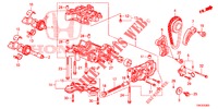OELPUMPE (DIESEL) (2.2L) für Honda CR-V DIESEL 2.2 COMFORT 5 Türen 6 gang-Schaltgetriebe 2014